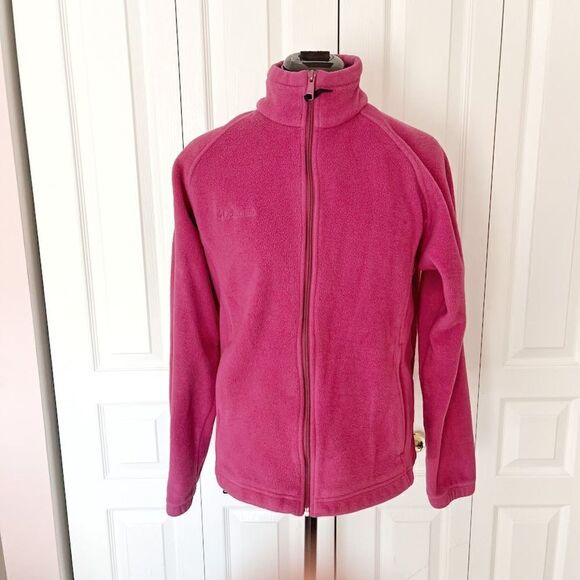 Columbia Full Zip Fleece Polyester Large Mock Neck Jacket - Picture 13 of 13